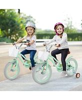 16-Inch Kids Bike with Adjustable Seat and Bell, Lightweight for Ages 3-8