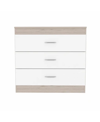 Modern Three-Drawer Dresser for Small Spaces and Home Organization