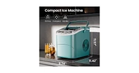 Zafro Countertop Ice Maker with Handle, Produces