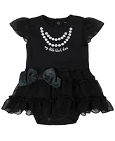 Gerber Baby Girls "Little Black Dress" with Tutu and Accent Bow