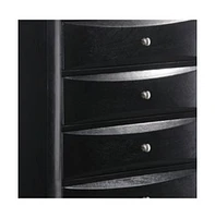 Five-Drawer Chest for Bedroom Storage and Organization