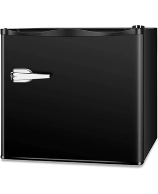 Zafro Mini Freezer, 1.2 Cu.ft Small Upright Freezer with Handle, Removable Shelves, 7 Adjustable Thermostat, Low Noise for Bedroom/Apartment/Office