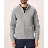 Pact Men's Organic Cotton Cloud Brushed Fleece Zip Hoodie