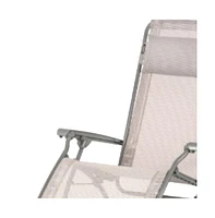 Durable Steel Zero Gravity Chair for Patio Poolside and Garden