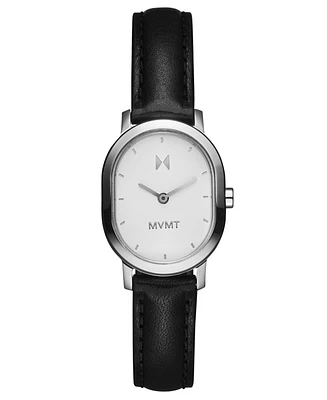 Mvmt Women's Carmel Oval Calfskin Leather Strap Watch