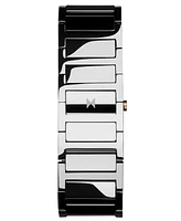 Mvmt Women's Marquee Square Silver Tone Stainless Steel Bracelet Watch, 22mm