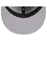 New Era Men's Green Athletics Overlap 59FIFTY Hat