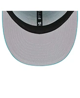 New Era Men's Aqua Miami Dolphins Low Profile 9FIFTY Snapback Hat