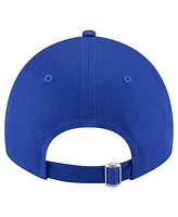New Era Men's New York Knicks New Era Blue Victory Grove Patch 9TWENTY Adjustable Hat