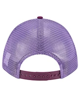 New Era Men's Purple Mtv Tonal 9FORTY Adjustable Trucker Hat