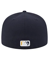 New Era Men's Navy Charleston RiverDogs Authentic Collection 59FIFTY Hat