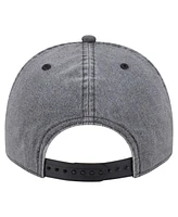 New Era Men's Black Buffalo Bills Throwback Washed A-Frame 9FIFTY Snapback Hat