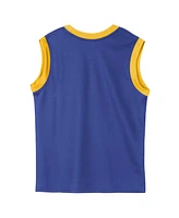 Nike Preschool Royal Golden State Warriors Mesh Tank Top and Shorts Set