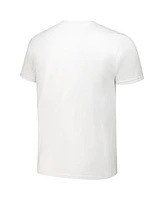 Mitchell & Ness Men's White Milwaukee Brewers Cooperstown Collection Logo T-Shirt