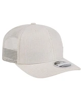 New Era Men's Light Beige Colorado Rockies Flawless 9SEVENTY Stretch Snap Hat