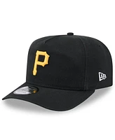 New Era Men's Black Pittsburgh Pirates 2025 Jackie Robinson Day Golfer Adjustable Hat