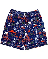 Wes & Willy Big Boys and Girls Royal Florida Gators Luau Swim Trunks