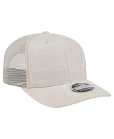 New Era Men's Natural Miami Dolphins Flawless 9SEVENTY Stretch-Snap Hat