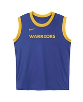Nike Preschool Royal Golden State Warriors Mesh Tank Top and Shorts Set