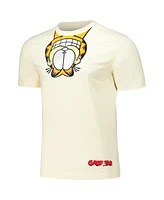 Freeze Max Men's Cream Garfield Upside Down T-Shirt