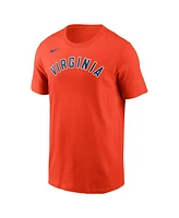 Nike Men's Orange Virginia Cavaliers Arch Logo T-Shirt