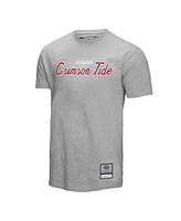 Mitchell & Ness Men's Gray Alabama Crimson Tide Elite Script T-Shirt