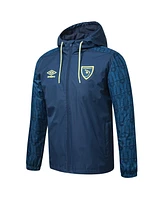 Umbro Men's Navy Guatemala National Team 2025 Full-Zip Rain Jacket