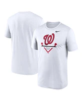 Nike Men's White Washington Nationals Icon Legend Performance T-Shirt