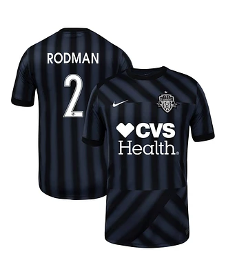 Nike Men's Trinity Rodman Black Washington Spirit 2025 Blackout Kit Replica Player Jersey