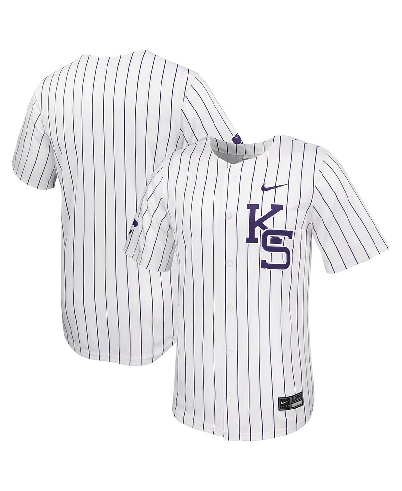 Nike Men's White Kansas State Wildcats Limited Baseball Jersey
