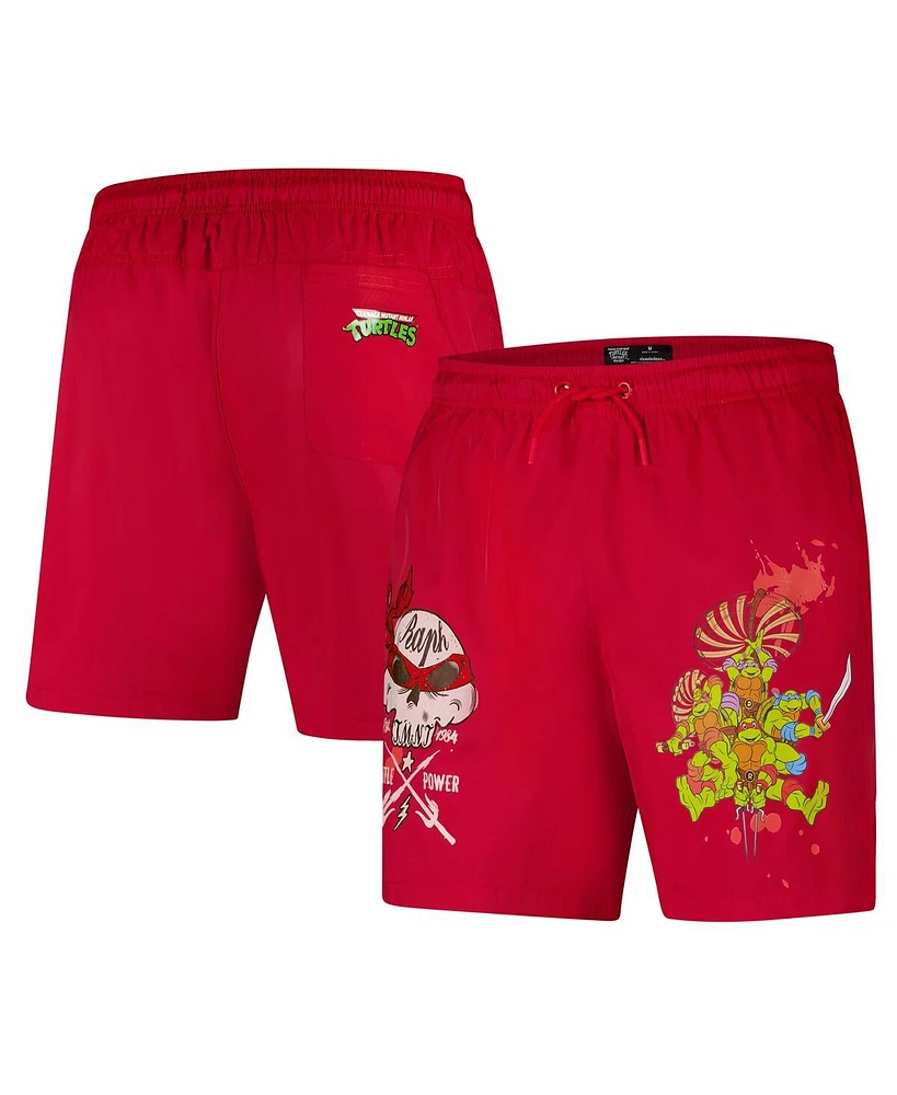 Freeze Max Men's Raphael Red Teenage Mutant Ninja Turtles Turtle Power Shorts