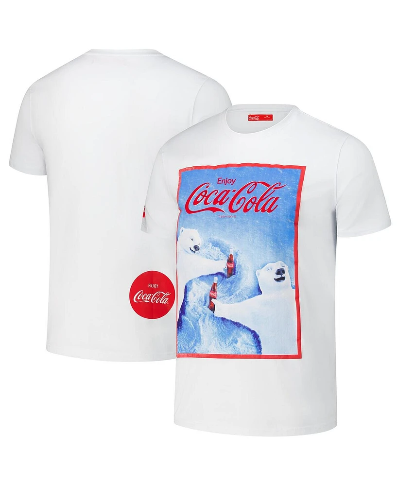 Freeze Max Men's White Coca-Cola Snow Angels T-Shirt