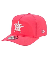 New Era Men's Pink Houston Astros Everyday Golfer Adjustable Hat