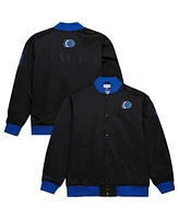 Mitchell & Ness Men's Black Orlando Magic Hardwood Classics Team Og 3.0 Lightweight Satin Full-Snap Jacket