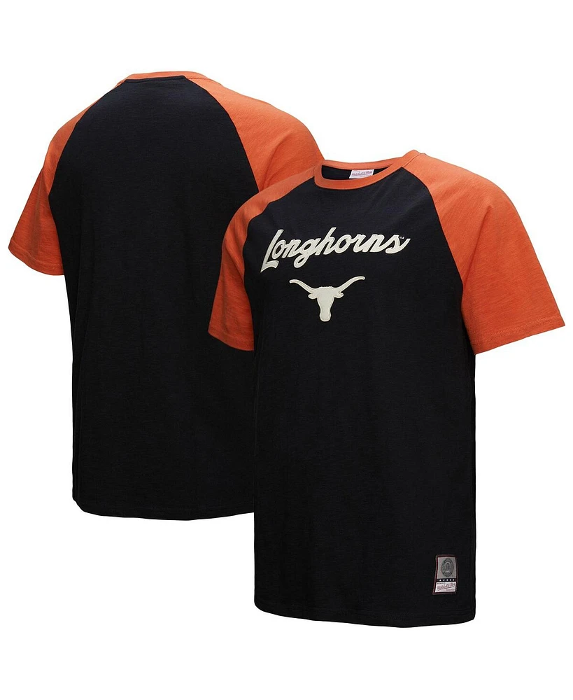 Mitchell & Ness Men's Black Texas Longhorns Legendary Slub T-Shirt