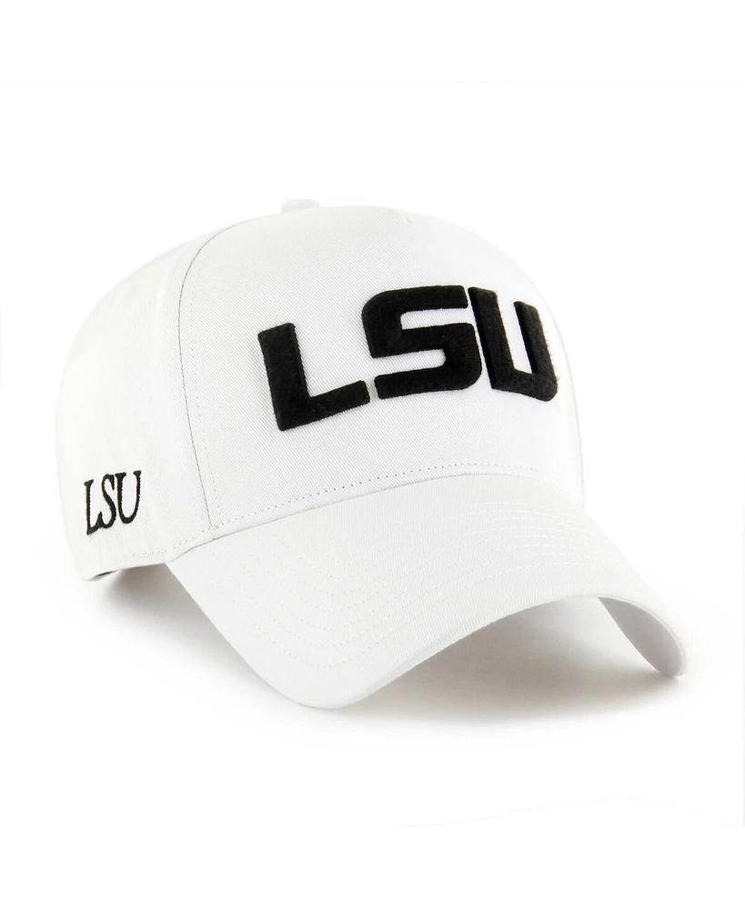 '47 Brand Men's White Lsu Tigers Foundation Offside Adjustable Hat