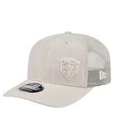New Era Men's Natural Chicago Bears Flawless 9SEVENTY Stretch-Snap Hat
