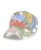 '47 Brand Women's White New England Patriots Florentina Clean Up Adjustable Hat