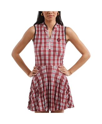 Smith & Quinn Women's Garnet/White South Carolina Gamecocks Tailgate Collection Mackenzie Pleated Dress