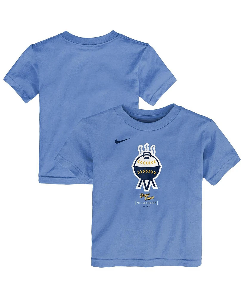Nike Toddler Powder Blue Milwaukee Brewers City Connect T-Shirt