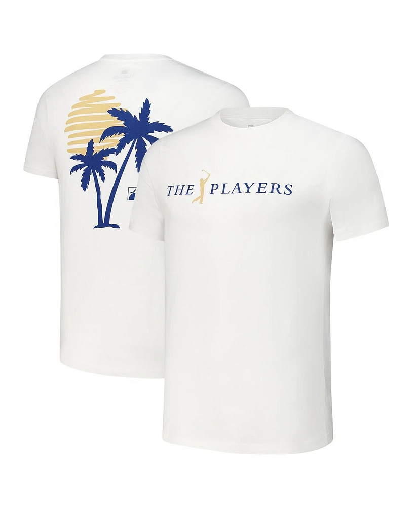 Flomotion Men's and Women's White The Players Sun Palms T-Shirt