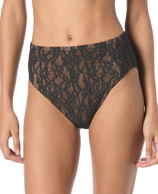 Michael Kors Women's Lace High-Waist Swim Bottom