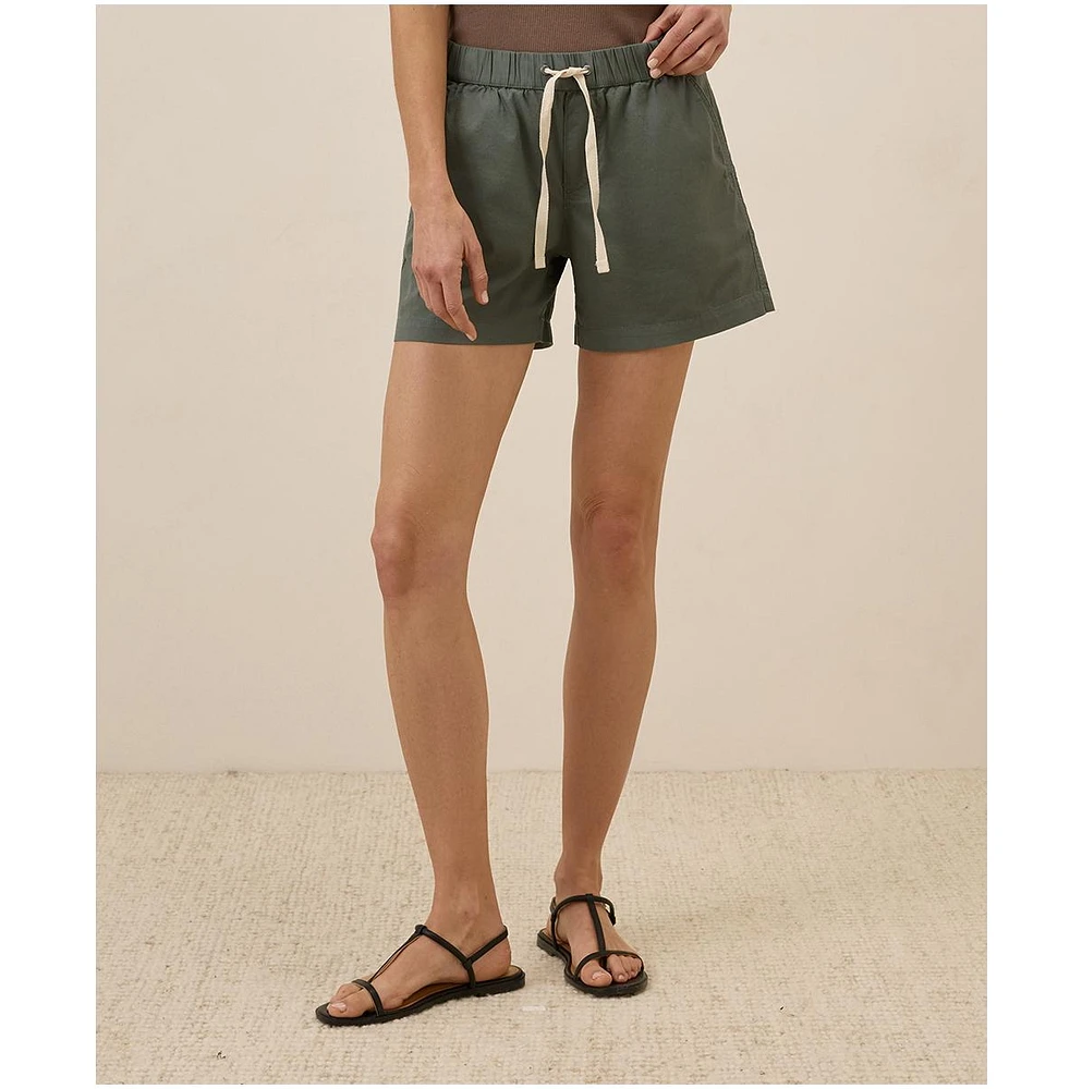 Pact Women's Organic Cotton Daily Twill Short