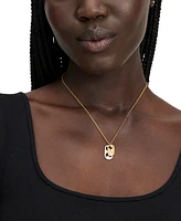 Kate Spade New York Two-Tone Double Pop Tab Pendant Necklace, 16" + 3" extender