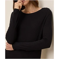 Pact Women's Organic Cotton Featherweight Slub Long Sleeve Tee