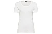 Olsen Women's Scoop Neck Ribbed T-Shirt