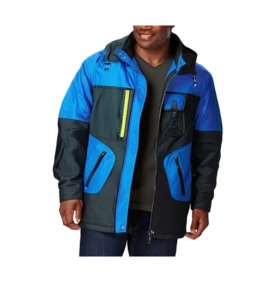 KingSize Big & Tall Colorblock Tech Parka