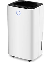 Zafro Dehumidifier for Bathroom & Basement & Bedroom & Room with Drain Hose, 1,500 Sq. Ft Dehumidifiers with Auto or Manual Drainage, 3 Working Modes/