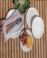 TarHong Melamine 6-Pc. Low Bowls, Service For 6