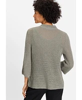 Olsen Women's Open Front Cardigan